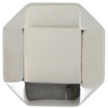 Linkasink D717 - P - Asscher - Polished White Bronze  WITH Overflow or NO Overflow