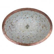 Linkasink V004 UM - Oval Mosaic Large - Undermount