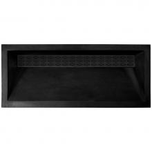 Linkasink AC08DIBLK-GCM002BCS - HENRY 36'' Trough Sink