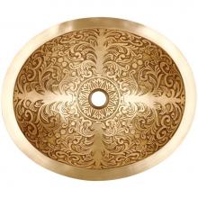 Linkasink B018VB - Oval Brocade