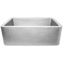 Linkasink C020-33SS - Hammered Farm House Kitchen - Single Bowl 33''