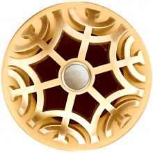 Linkasink D011SSB-SCR02-O - Maze Grid with Mother of Pearl Screw