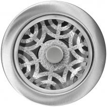 Linkasink D071SH - Maze Disposal Flange with Decorative Basket Strainer Stopper