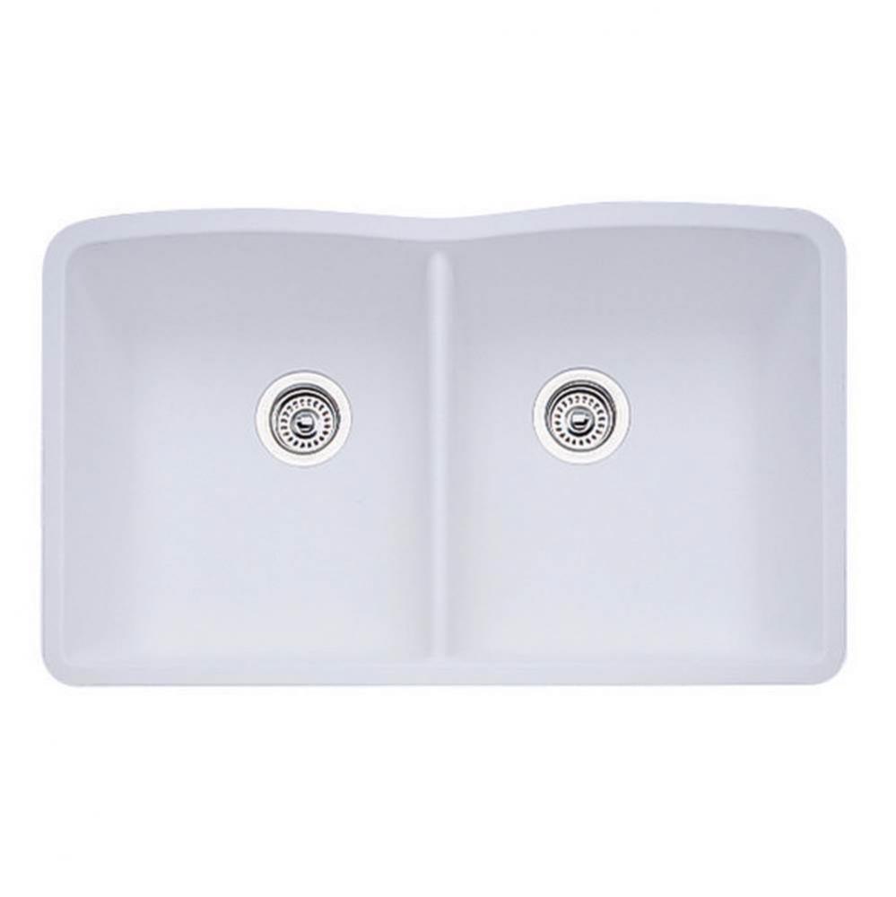SILGRANIT® Double Bowl 50/50 Undermount Sink