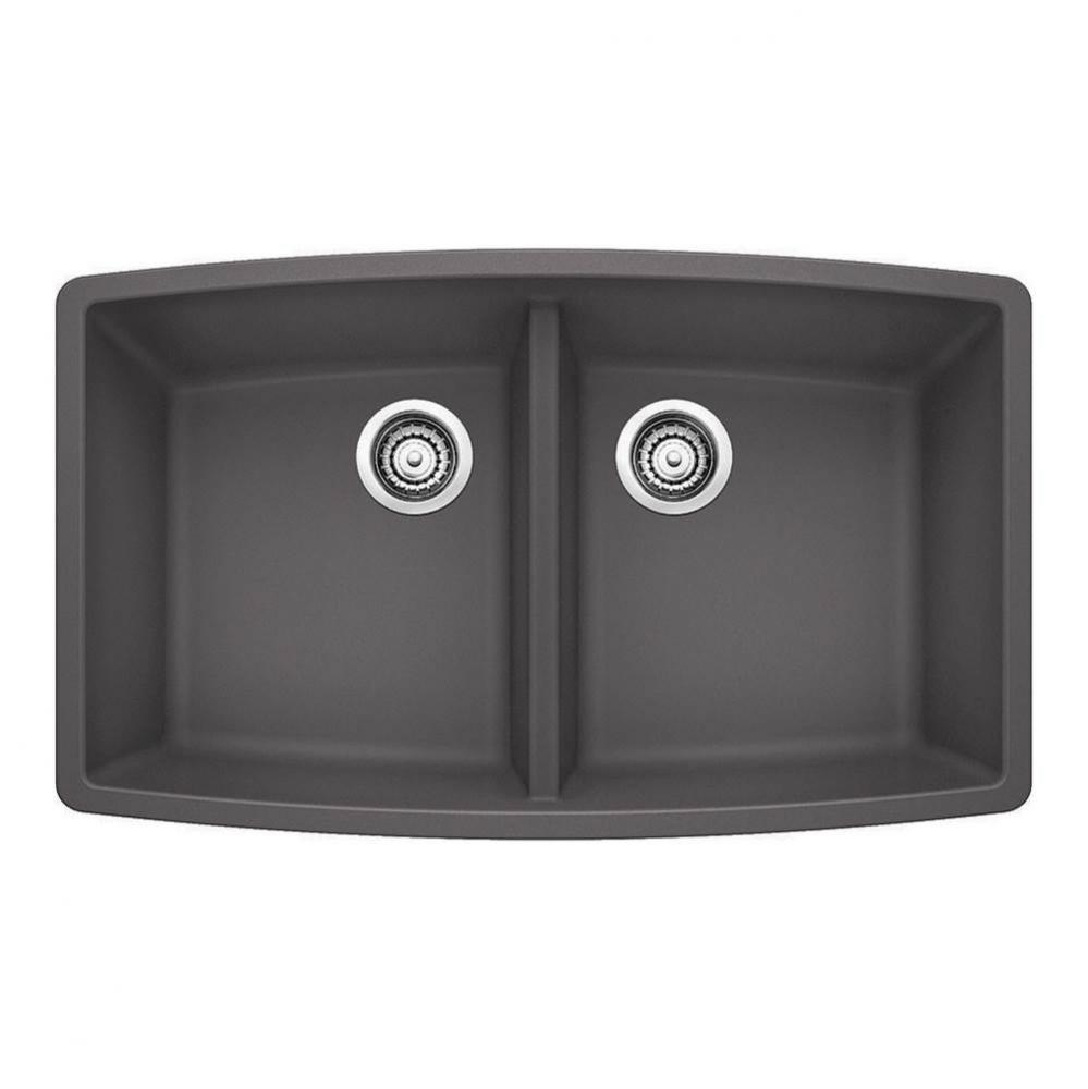 SILGRANIT® Double Bowl 50/50 Undermount Sink
