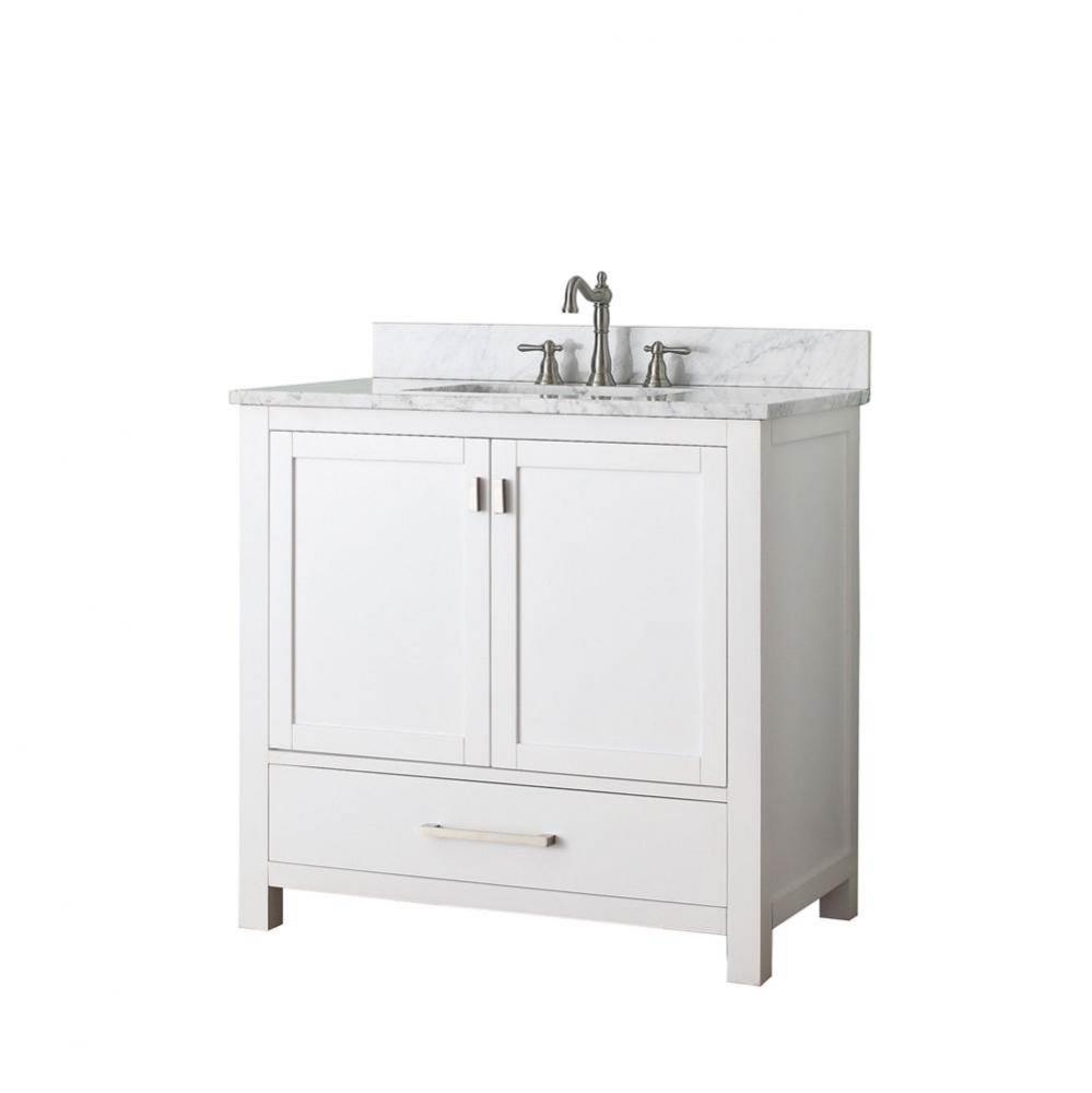 Andressa® Modern 37'' Single Bowl Bathroom Vanity