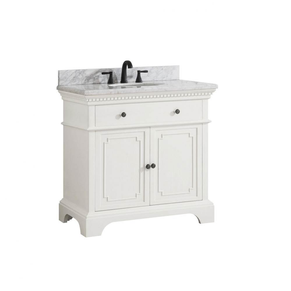 Andressa® Classic 37'' Single Bowl Bathroom Vanity