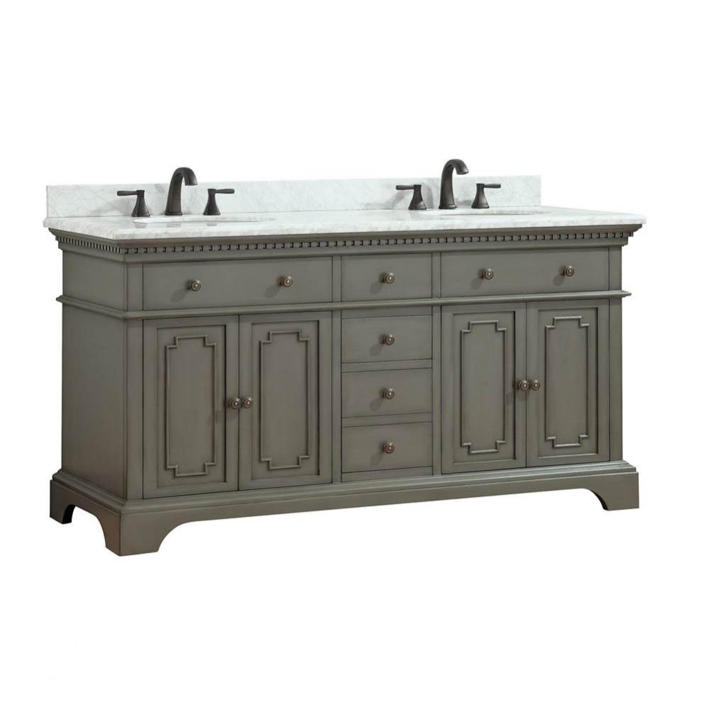 Andressa® Classic 73'' Double Bowl Bathroom Vanity