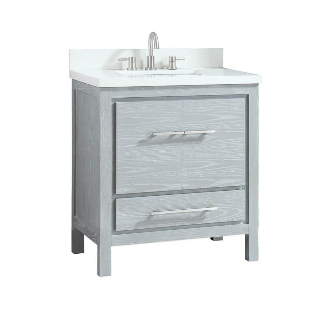 Andressa® Eclectic 31'' Single Bowl Bathroom Vanity