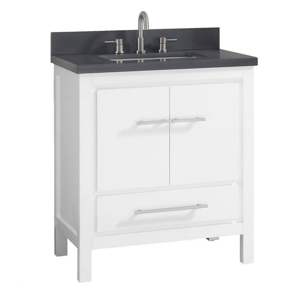 Andressa® Eclectic 31'' Single Bowl Bathroom Vanity