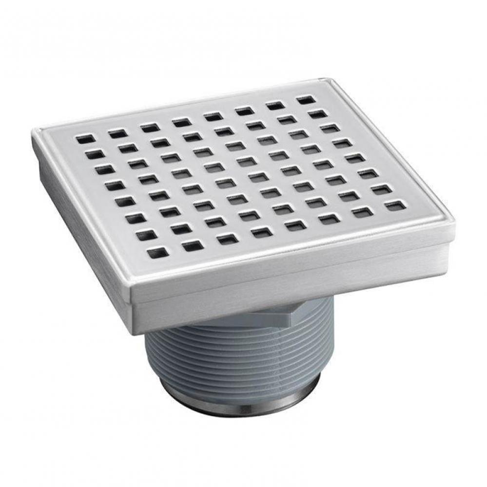 4'' x 4'' Square Drain Square Grate