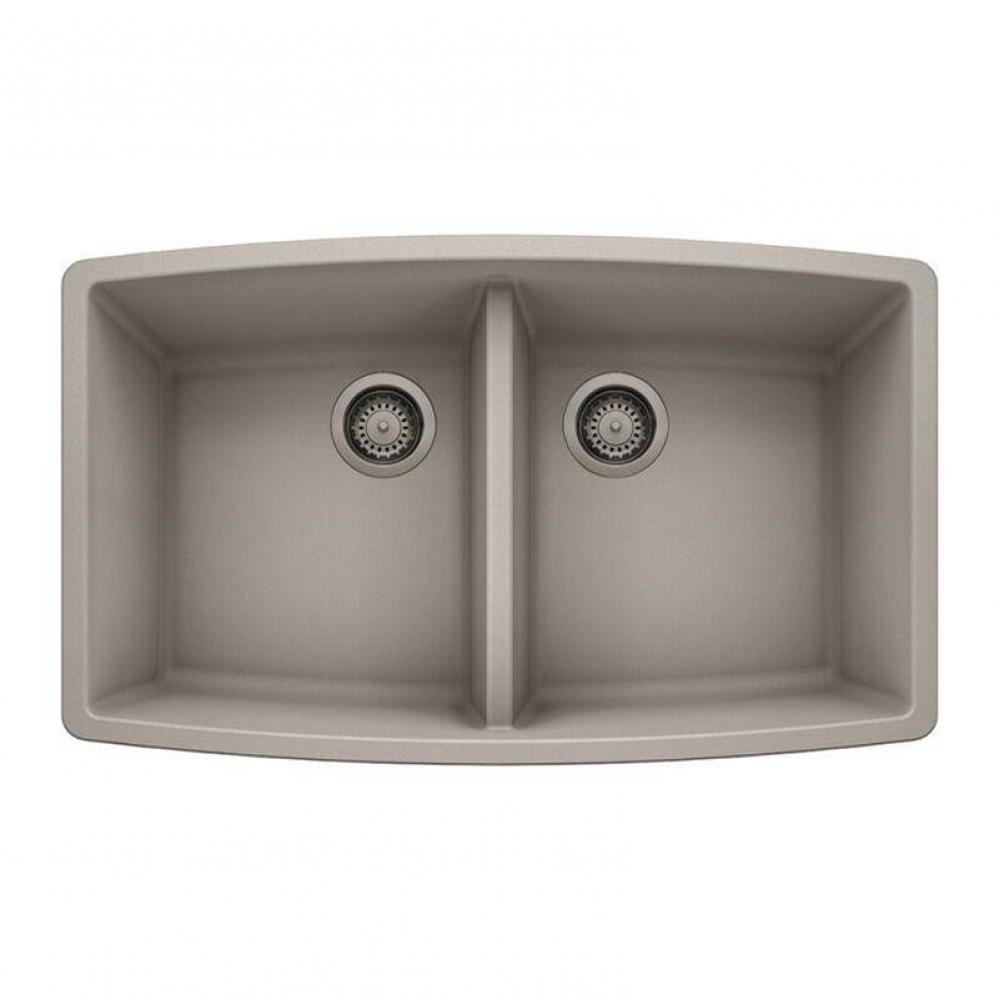 SILGRANIT® Double Bowl 50/50 Undermount Sink