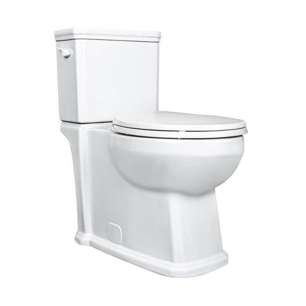 Francisca Elongated, Two-Piece, Comfortable Height (ADA) 12'' Toilet Combination with Si