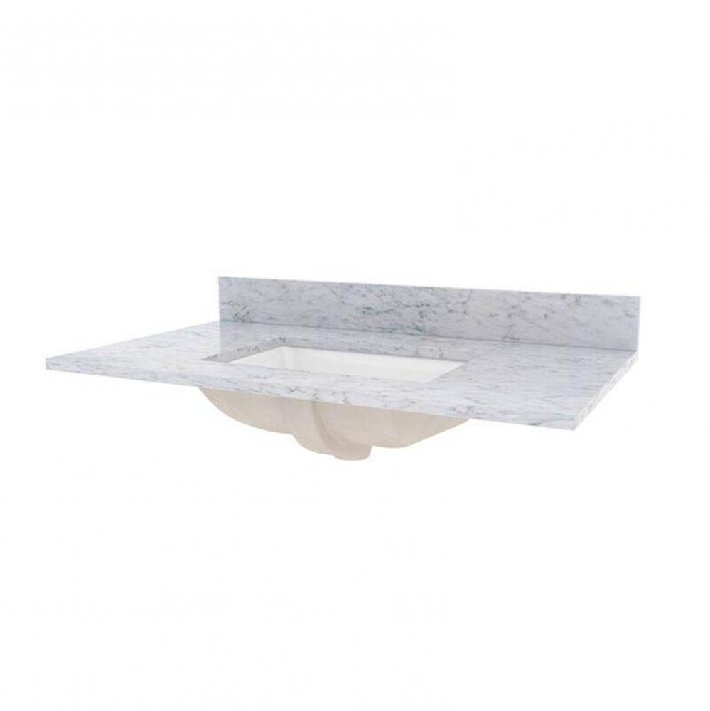 Andressa 37'' Marble Vanity Top