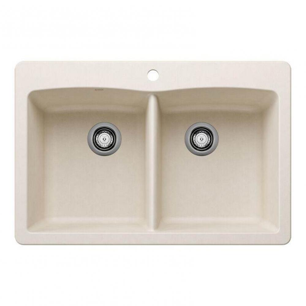 SILGRANIT® Double Bowl 50/50 Undermount Sink