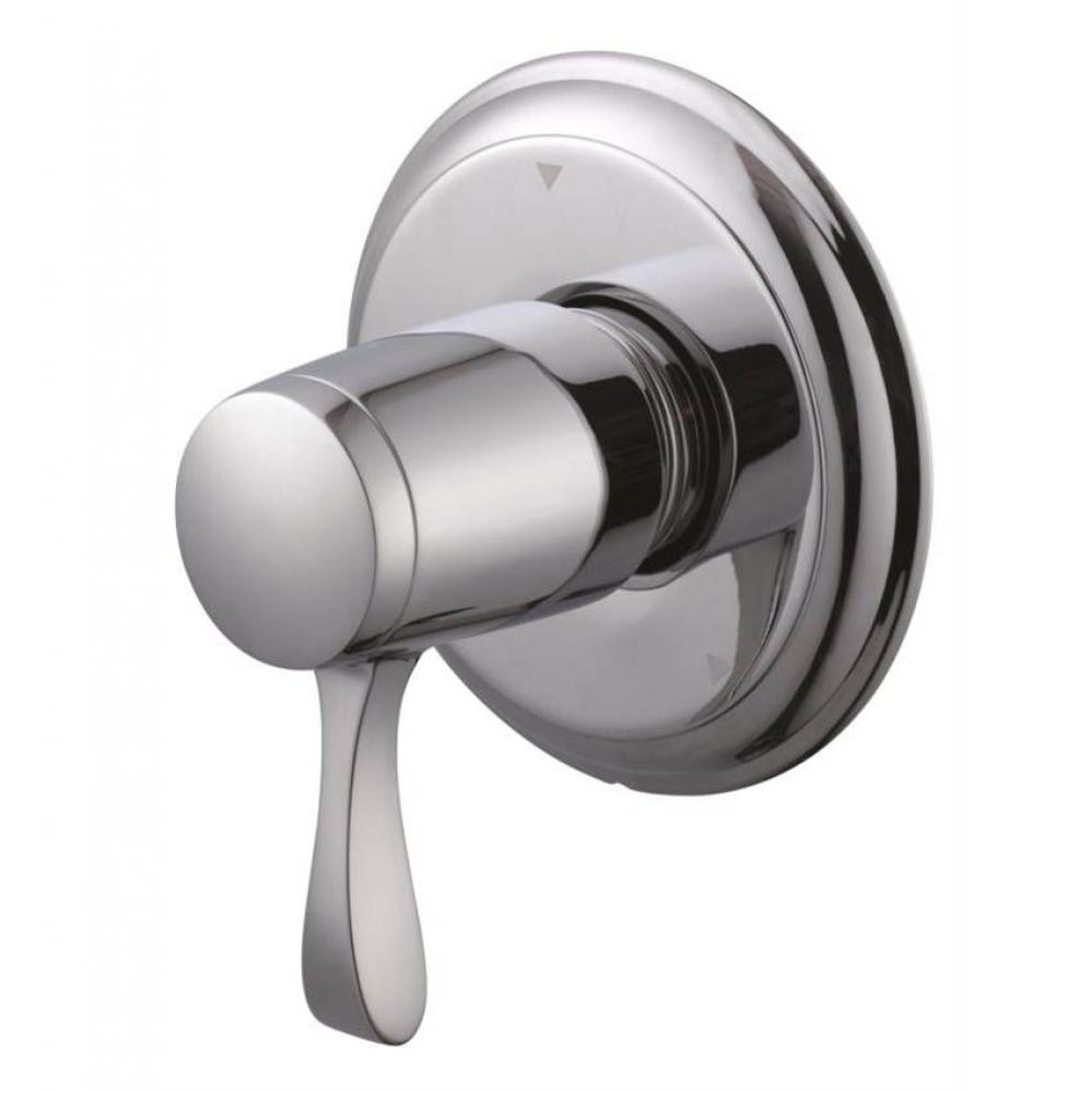 3-Way Lever Handle Diverter Trim