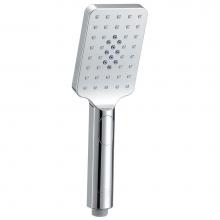 Luxart LB3FPSS18-CP - SmartSelect® Square Push Button Handshower