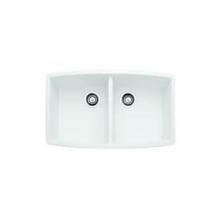 Luxart LX440071 - SILGRANIT® Double Bowl 50/50 Undermount Sink