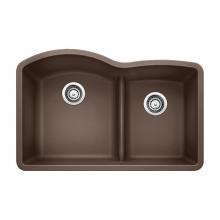 Luxart LX441597 - SILGRANIT® Double Bowl 60/40 Offset Low Divide Undermount Sink