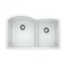 Luxart LX441593 - SILGRANIT® Double Bowl 60/40 Offset Low Divide Undermount Sink