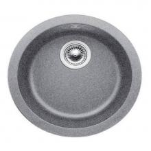 Luxart LX513382 - SILGRANIT® Round Bar Dual Mount Sink