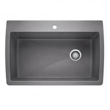 Luxart LX440193 - SILGRANIT® Single Bowl Dual Mount Sink