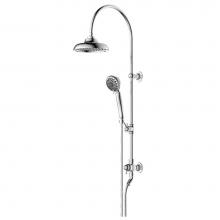 Luxart LTSCR-CP - Traditional Shower Column Rail