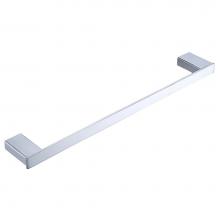 Luxart SQC18TB-CP - Square Contemporary Towel Bar