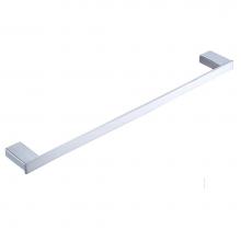 Luxart SQC24TB-CP - Square Contemporary Towel Bar