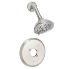 Luxart L510LHTO-BN - Faceted Transitional Shower Only Trim Less Handle
