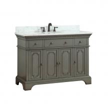 Luxart LXVANITYAC49FG - Andressa® Classic 49'' Single Bowl Bathroom Vanity