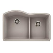 Luxart LX442742 - SILGRANIT® Double Bowl 60/40 Offset Low Divide Undermount Sink