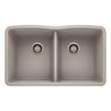 Luxart LX442747 - SILGRANIT® Double Bowl 50/50 Undermount Sink