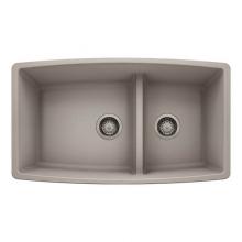 Luxart LX442735 - SILGRANIT® Double Bowl 60/40 Offset Low Divide Undermount Sink