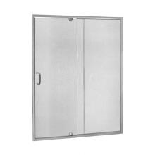 Luxart MMDP4269RN-SV - Minimalist Frameless Pivot Shower Door and Panel