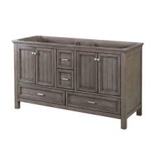 Luxart LXVBCOT6022-DG - Andressa 60'' Cottage Bathroom Vanity