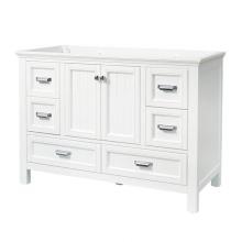 Luxart LXVBCOT4822-WH - Andressa 48'' Cottage Bathroom Vanity