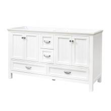 Luxart LXVBCOT6022-WH - Andressa 60'' Cottage Bathroom Vanity