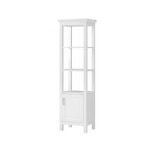 Luxart LXLCMM1970-WH - Andressa 20'' Minimalist Linen Cabinet