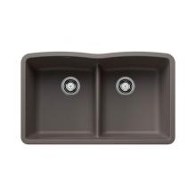 Luxart LX443105 - SILGRANIT® Double Bowl 50/50 Undermount Sink