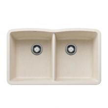 Luxart LX443069 - SILGRANIT® Double Bowl 50/50 Low Divide Undermount Sink