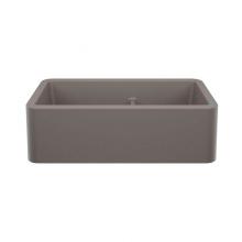 Luxart LX443115 - SILGRANIT® Double Bowl 60/40 Offset Low Divide Apron Front Sink