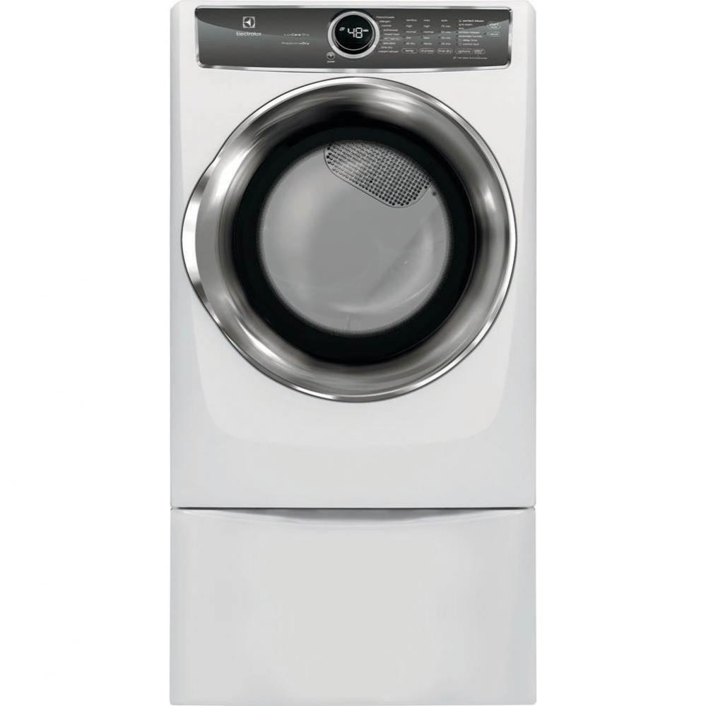 Front Load Perfect Steam Gas Dryer with PredictiveDry and Instant Refresh - 8.0. Cu. Ft.