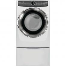 Electrolux EFME527UIW - Front Load Perfect Steam Electric Dryer with LuxCare Dry and Instant Refresh - 8.0 Cu. Ft.
