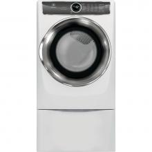 Electrolux EFME627UIW - Front Load Perfect Steam Electric Dryer with PredictiveDry and Instant Refresh - 8.0. Cu. Ft.