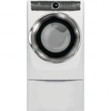 Electrolux EFMG627UIW - Front Load Perfect Steam Gas Dryer with PredictiveDry and Instant Refresh - 8.0. Cu. Ft.