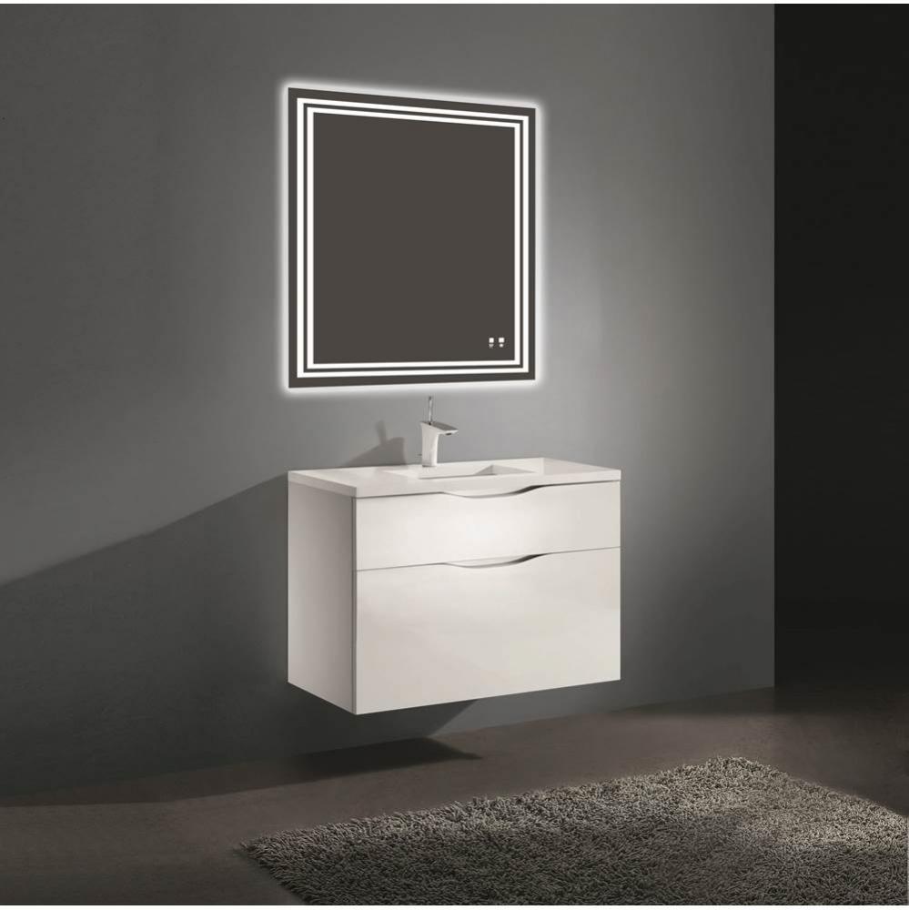 Madeli Bolano 36'' Wall hung Vanity Cabinet White Finish