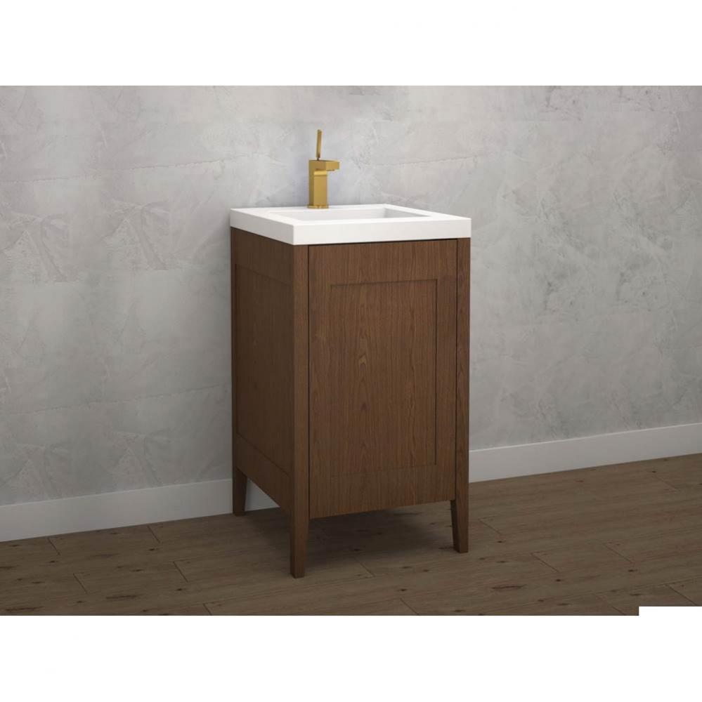 Madeli Encore 20'' Free Standing Vanity Brandy - No Handles