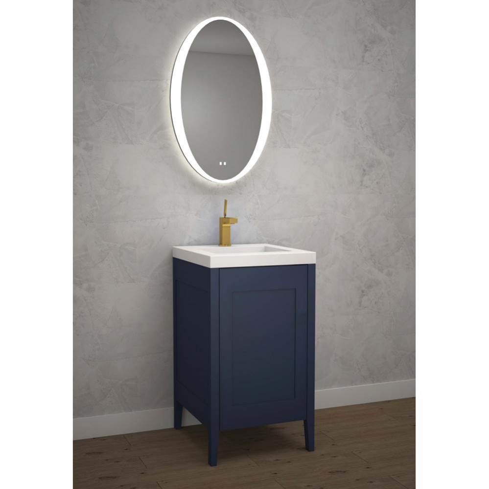 Madeli Encore 20'' Free Standing Vanity Sapphire - No Handles