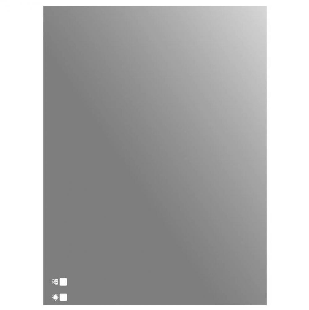 Image Illuminated Slique Mirror 48''X 36''. Lumentouch On/Off Dimmer Switch.De
